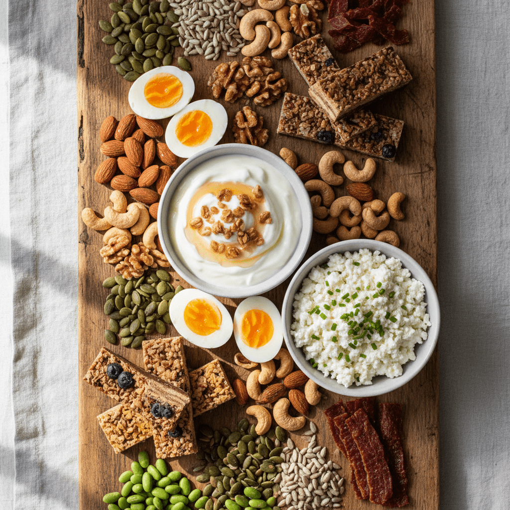 Snacks proteicos: - Mincidelice