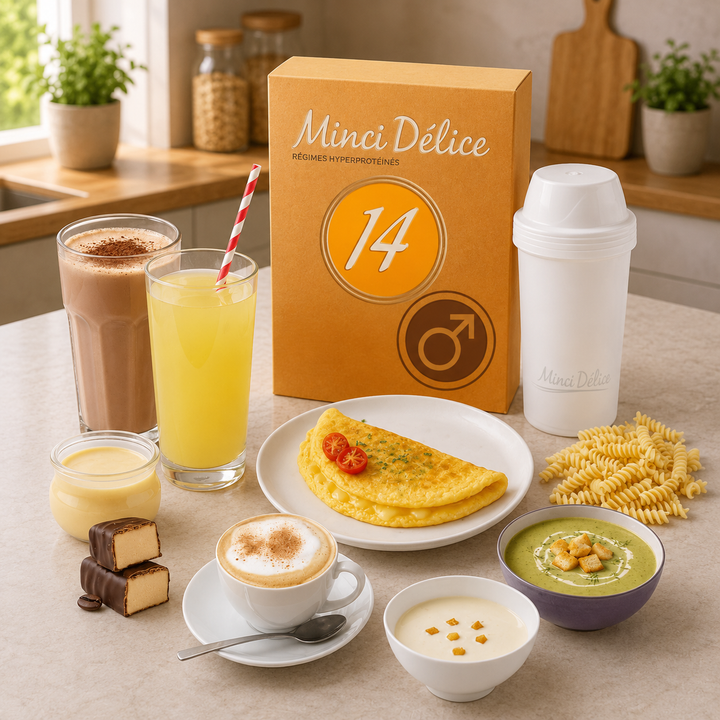 Hyperprotein-Diät Mann 14 Tage