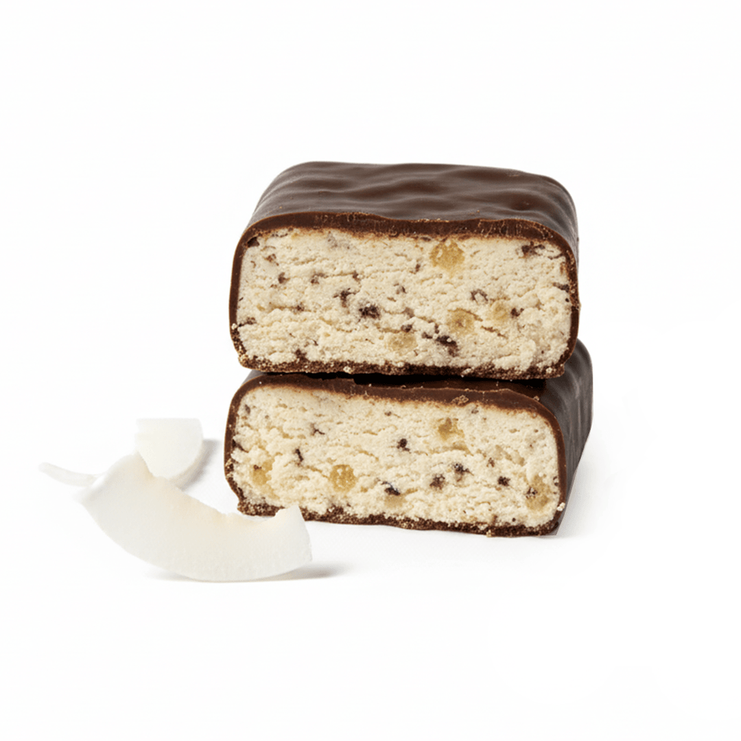 Barre hyperprotéinée saveur coco avec enrobage cacao 43g SG - Mincidelice