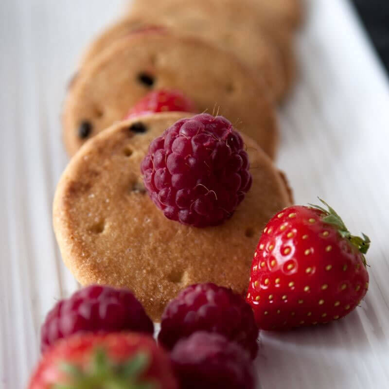 Biscuits fruits rouges - Mincidelice