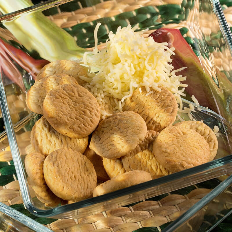 Biscuits salés jambon fromage - Mincidelice
