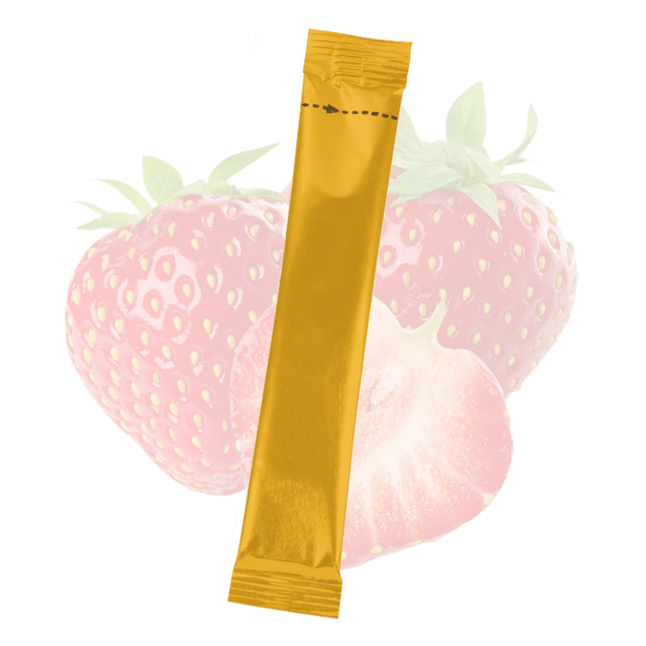 Collagène orodispersible fraise 3 g avec acide hyaluronique - Mincidelice