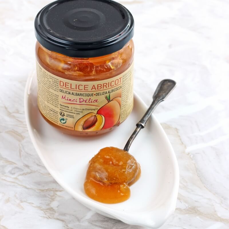 Délice abricot pot 200 gr - Mincidelice