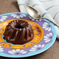 Flan hyperprotéiné chocolat sans cuisson sans gluten
