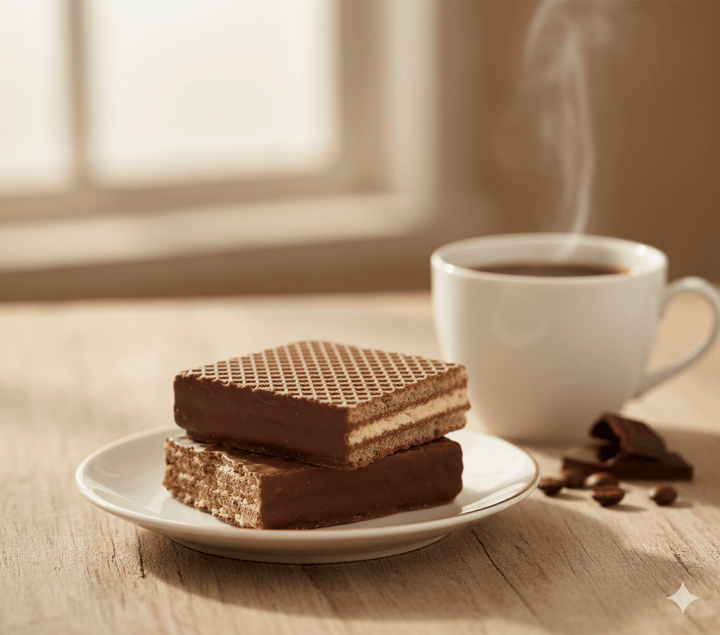 Gaufrette croustillante hyperprotéinée au chocolat - Mincidelice