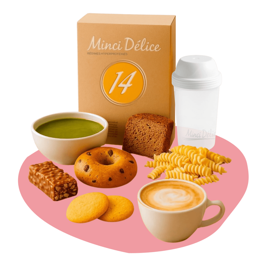 Régime hyperprotéiné 14 jours GOURMAND - Mincidelice