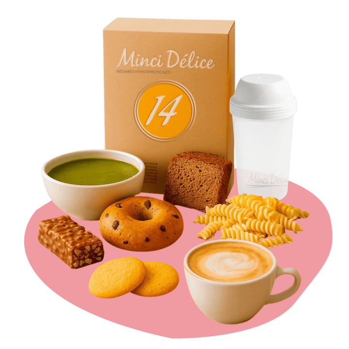 Régime hyperprotéiné 14 jours GOURMAND - Mincidelice