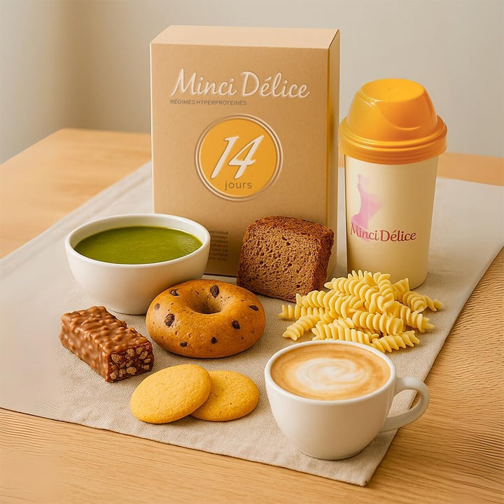 Régime hyperprotéiné 14 jours GOURMAND - Mincidelice