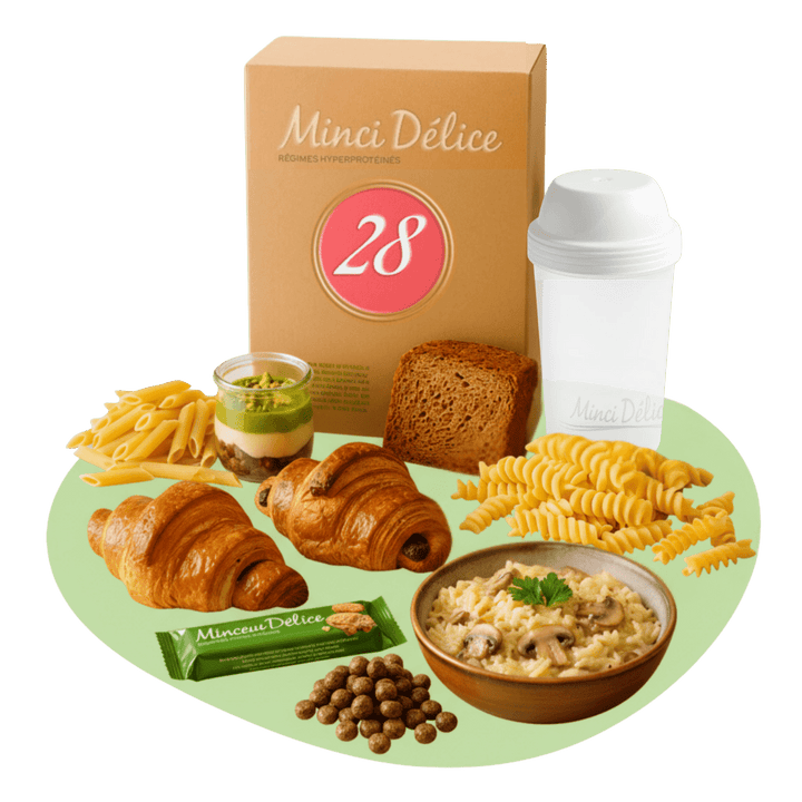 Régime hyperprotéiné 28 jours DOLCE VITA - Mincidelice