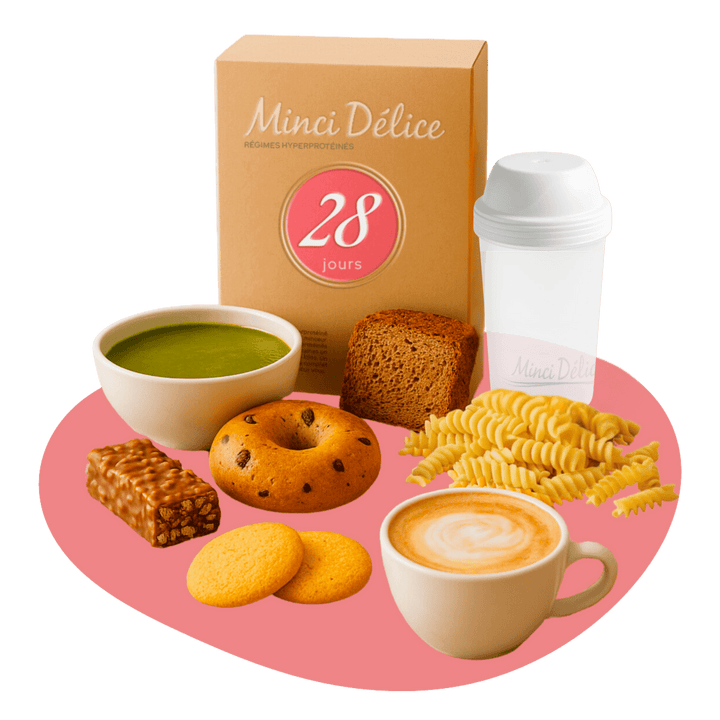 Régime hyperprotéiné 28 jours GOURMAND - Mincidelice