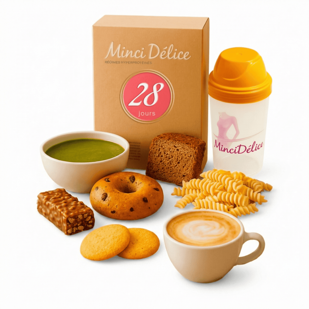 Régime hyperprotéiné 28 jours GOURMAND - Mincidelice