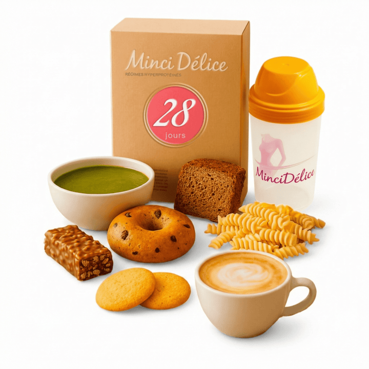 Régime hyperprotéiné 28 jours GOURMAND - Mincidelice