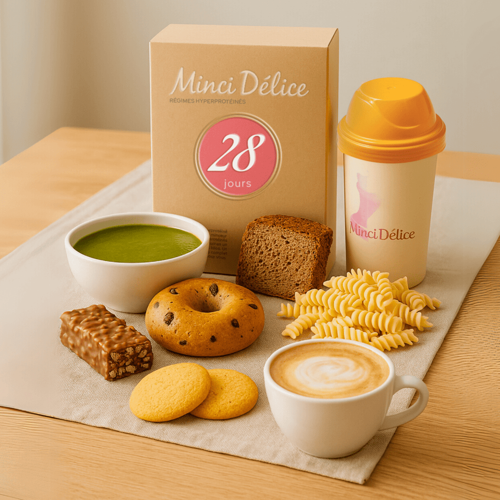 Régime hyperprotéiné 28 jours GOURMAND - Mincidelice