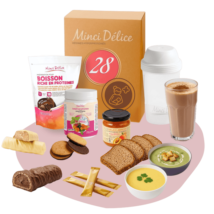 Régime hyperprotéiné 28 jours POST PARTUM - Mincidelice