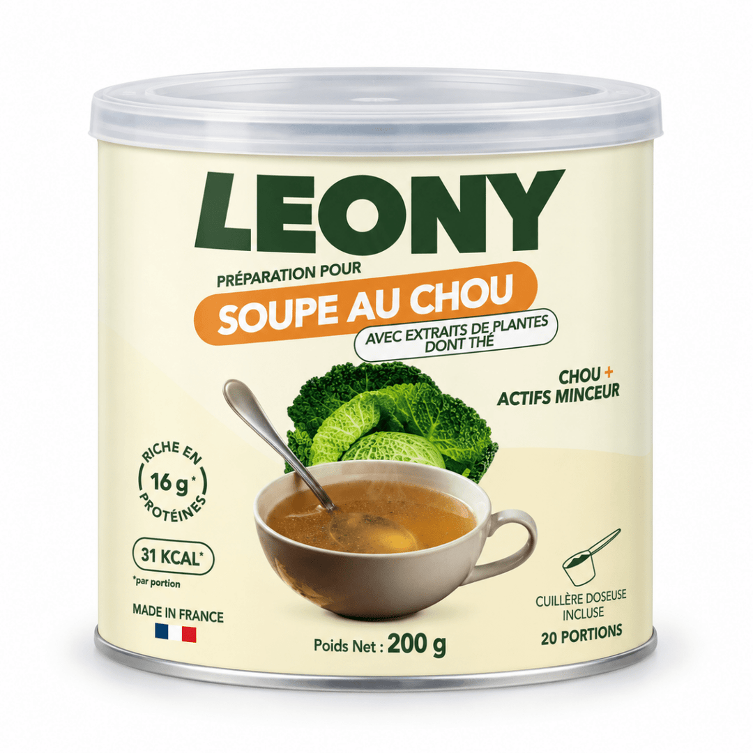 Pot de soupe au chou LEONY 200 g, préparation pour 20 portions - Mincidelice