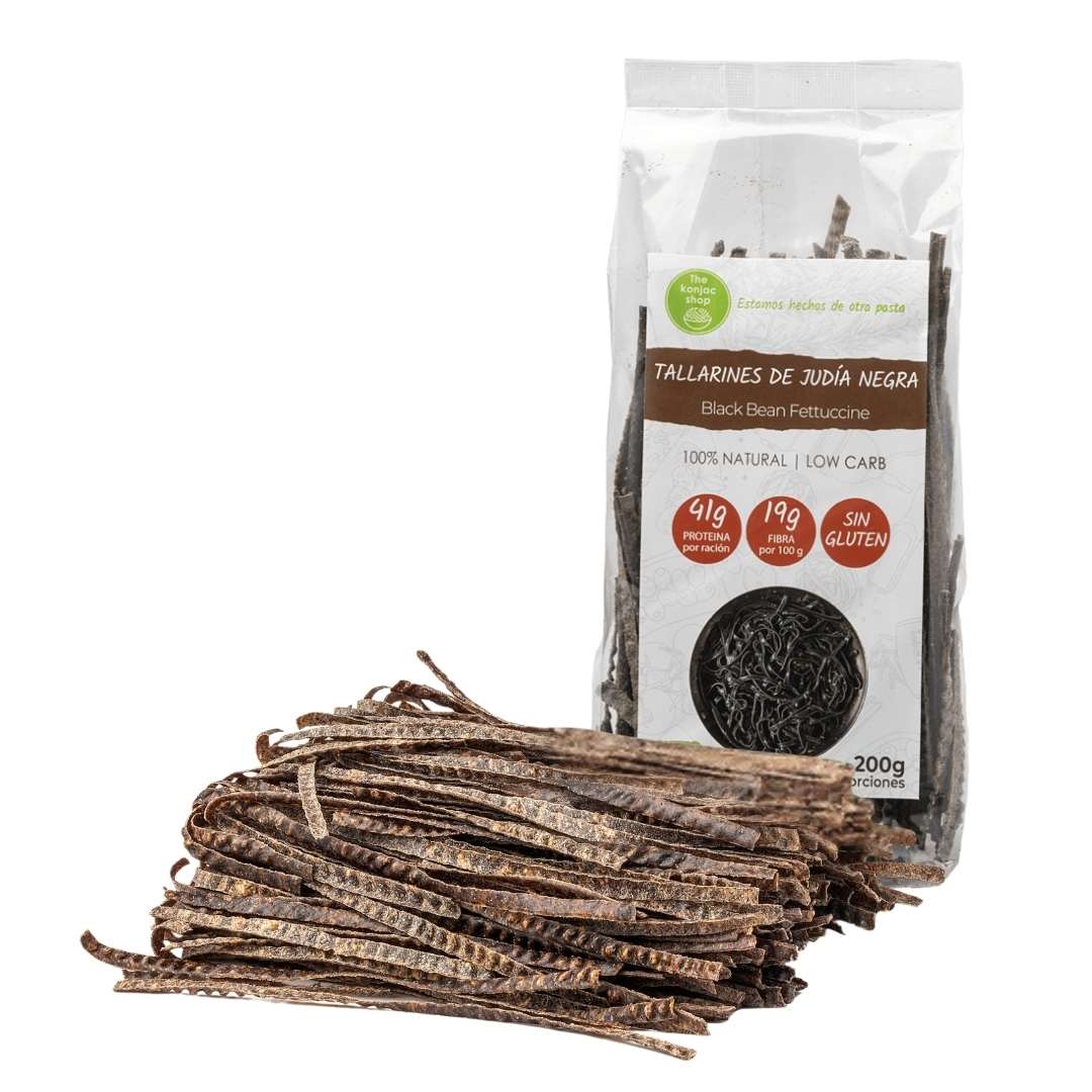 Tallarines de soja noire 200g - Mincidelice