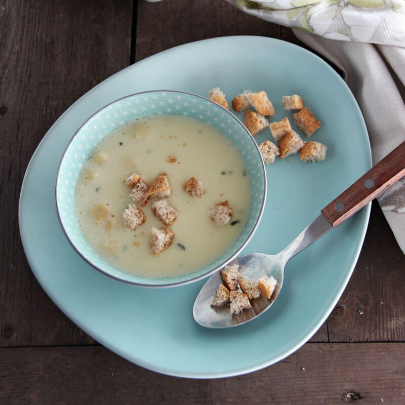 Velouté de volaille petits croûtons - Mincidelice